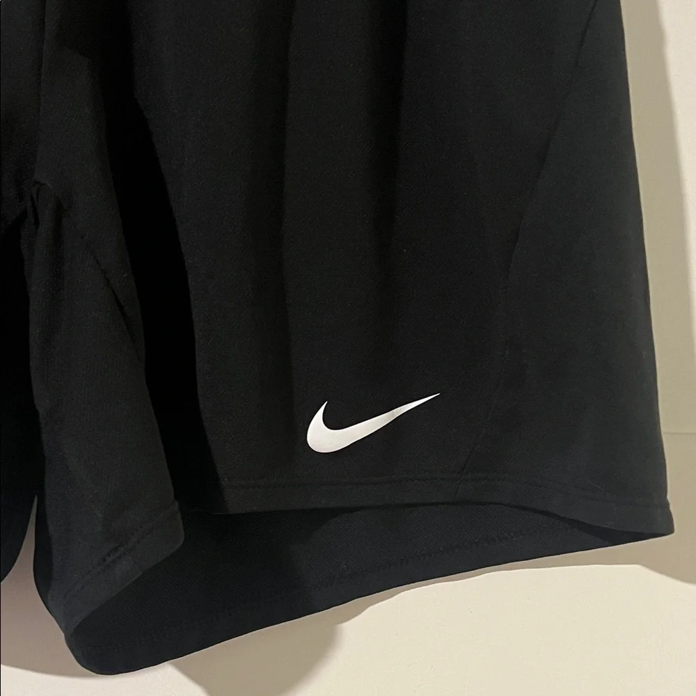Nike Womens Dry French Terry Attack Training Shorts - Picture 6 of 9
